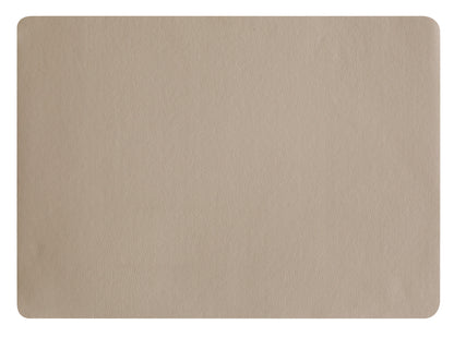 13" Faux Leather Placemats - Set of 4