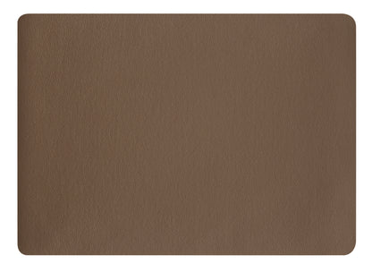 13" Faux Leather Placemats - Set of 4