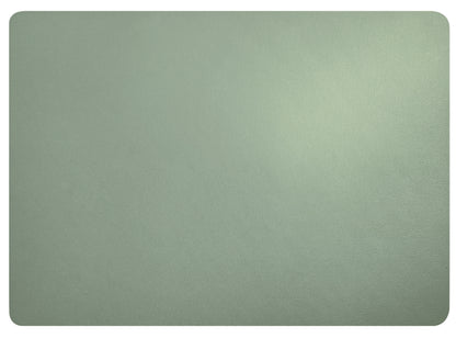 13" Faux Leather Placemats - Set of 4