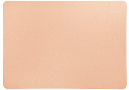 13" Faux Leather Placemats - Set of 4