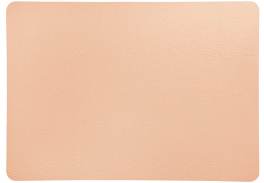 13" Faux Leather Placemats - Set of 4