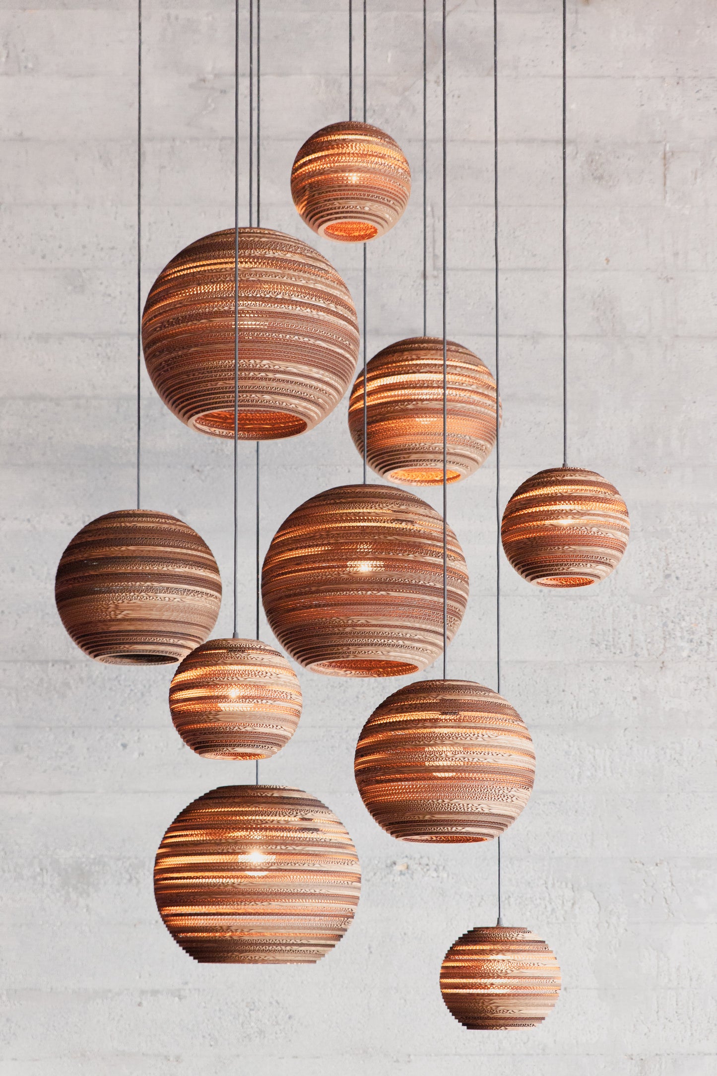 Scraplights Moon Pendants