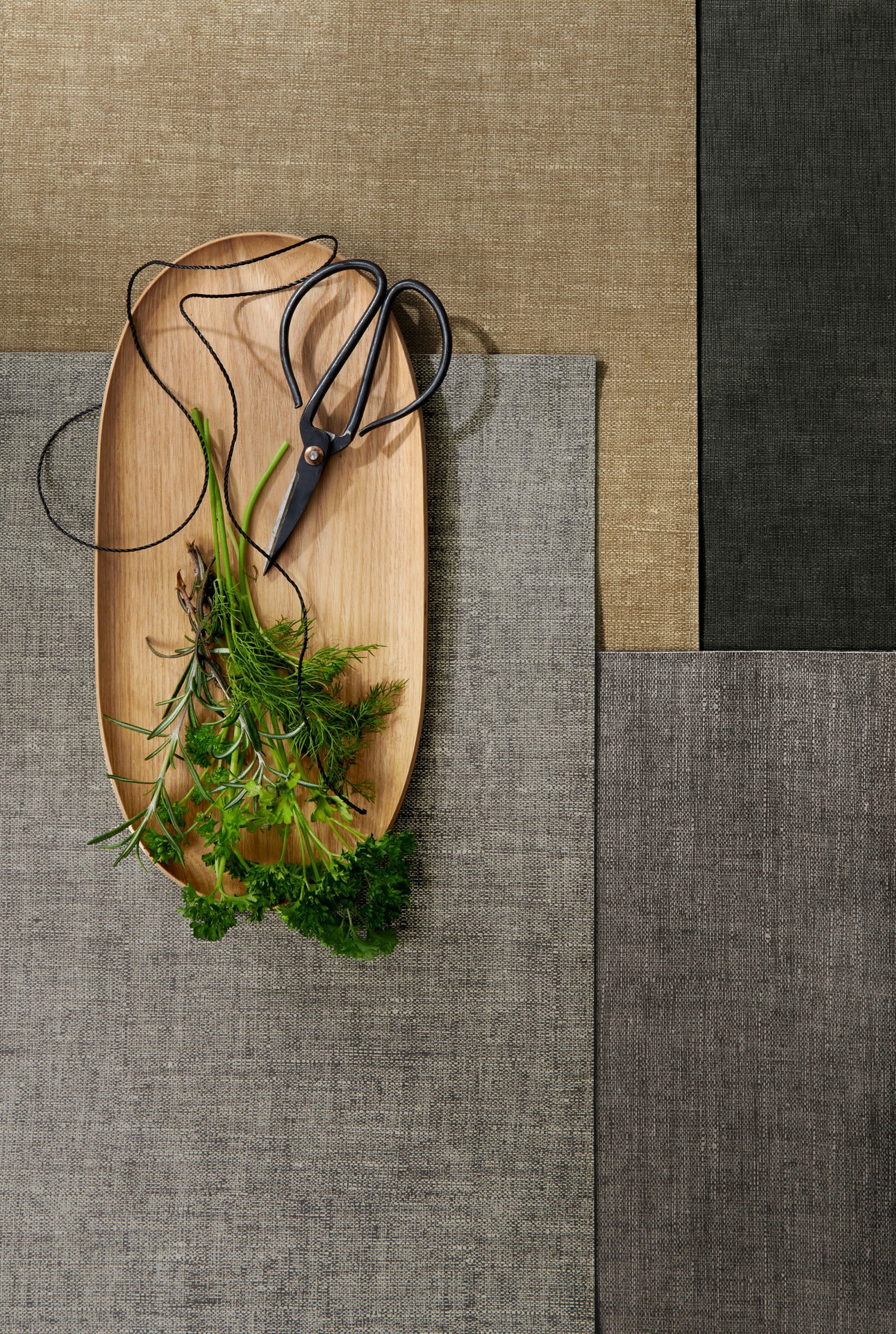 Linen Optic Placemats - Set of 4