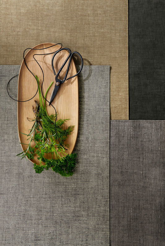 Linen Optic Placemats - Set of 4