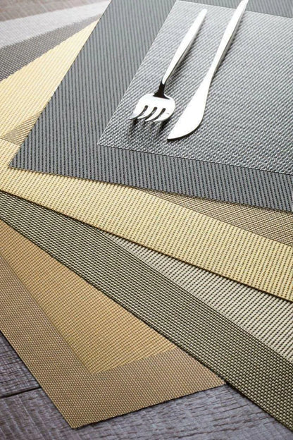 13" PVC Placemats - Set of 4